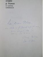 Constantin Noica - Creatie si frumos in rostirea romaneasca (cu autograful autorului)