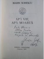 Marin Sorescu - Apa vie, apa moarta (cu autograful autorului)