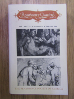 Anticariat: The Renaissance Society of America. Renaissance Quarterly, volumul LIX, nr. 1, spring 2006