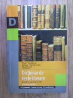 Anticariat: Florin Sindrilaru - Dictionar de texte literare pentru clasele V-VIII