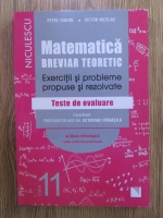 Petre Simion - Matematica-breviar teoretic. Exercitii si probleme propuse si rezolvate