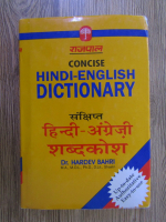 Anticariat: Hardev Bahri - Concise hindi-english dictionary