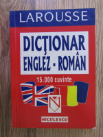 Larousse - Dictionar englez-roman, 15.000 cuvinte