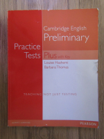 Louise Hashemi - Cambridge English preliminary, practice tests (contine CD)