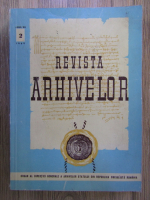 Revista Arhivelor, anul XII, volumul 2, 1969