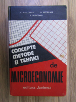 Petre Malcomete - Concepte, metode si tehnici de microeconomie