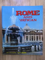 Anticariat: Rome and Vatican. 170 coloured tables Kodak (album foto)