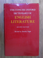 The concise Oxford dictionary of English literature