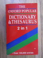 The Oxford popular Dictionary and Thesaurus, 2 in 1