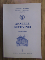 Anticariat: Analele Bucovinei, anul XVII, nr 2, 2010