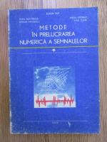 Eugen Pop - Metode in prelucrarea numerica a semnalelor (volumul 1)