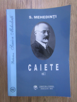 S. Mehedinti - Caiete (volumul 1)