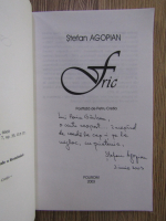 Anticariat: Stefan Agopian - Fric (cu autograful autorului)