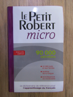 Alain Rey - Le Petit Robert micro, 90.000 definitions (editie bibliofila)