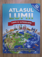 Atlasul lumii, carte cu autocolante