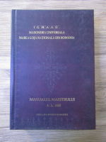 Masoneria Universala. Manualul Maestrului 6012