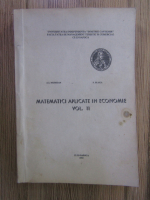 A. S. Muresan, P. Blaga - Matematici aplicate in economie (volumul 2)