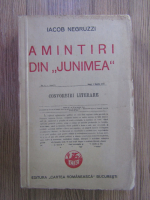 Anticariat: Iacob Negruzzi - Amintiri din Junimea (1943)