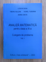 Tiberiu Bulzan, Loghin Gaga - Analiza matematica pentru clasa a XI-a (volumul 1)