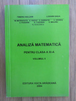 Tiberiu Bulzan, Loghin Gaga - Analiza matematica pentru clasa a XI-a (volumul 2)