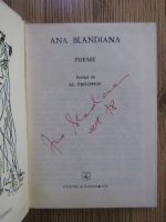 Ana Blandiana - Poeme (cu autograful autoarei)