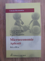 Anticariat: Cristina Balaceanu - Microeconomie. Aplicatii