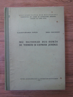 Anticariat: Elisabeta Reghina Oancea - Mic dictionar rus-roman de termeni si expresii juridice
