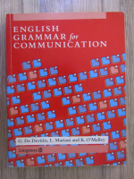 Anticariat: G De Devitiis - English grammar for communication