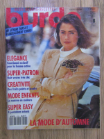 Revista de moda Burda, nr, 8, 1991