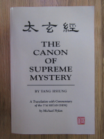 Anticariat: Yang Hsiung - The canon of supreme mystery