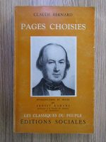 Claude Bernard - Pages choisies