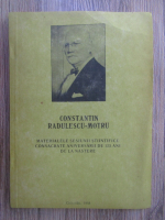 Constantin Radulescu Motru - Materialele sesiunii stiintifice consacrate aniversarii de 125 ani de la nastere