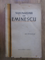 D. Murarasu - Nationalismul lui Eminescu