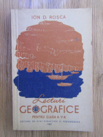Anticariat: Ion D. Rosca - Lecturi geografice pentru clasa a V-a