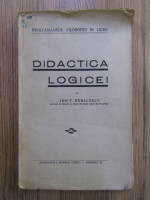 Ion F. Buricescu - Didactica logicei