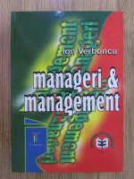 Ion Verboncu - Manageri si management