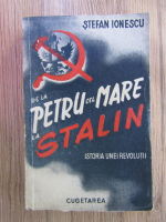 Stefan Ionescu - Dela Petru cel Mare la Stalin. Istoria unei revolutii