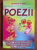 Poezii. Clasele II-VIII