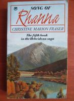 Christine Marion Fraser - Song of Rhanna