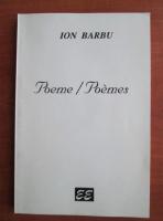 Ion Barbu - Poeme (editie bilingva romano-franceza)