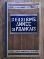 Anticariat: A. Dinu, D. Murarasu, N. Stanescu - Deuxieme annee de francais