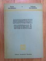 David Davidescu - Agrochimie horticola