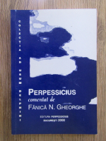 Anticariat: Fanica N. Gheroghe - Perpessicius