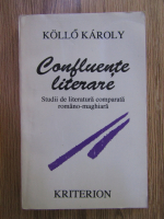 Kollo Karoly - Confluente literare. Studii de literatura comparata romano-maghiara