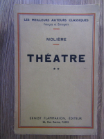 Anticariat: Moliere - Theatre (volumul 2)