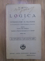 Al. Valeriu - Logica si introducere in filosofie pentru clasa VII a liceala (1929)