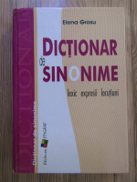 Anticariat: Elena Grosu - Dictionar de sinonime