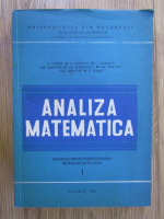 Gheorghe Marinescu - Analiza matematica. Materiale pentru perfectionarea profesorilor de liceu
