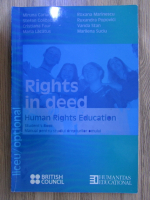 Anticariat: Rights in deed. Manual pentru studiul drepturilor omului