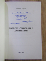 Barutu T. Arghezi - Vorbiri-convorbiri argheziene (cu autograful autorului)